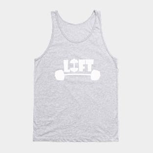 Lift (white) Tank Top